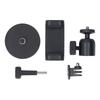 Magnetic Camera Mount Base Stand Kit 66mm with 1/4 Screw Ball Head Phone Holder for Action 5 Pro for