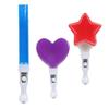 Five-Pointed Star Luminous Stick - Short Hair Fluorescent Concert Toy