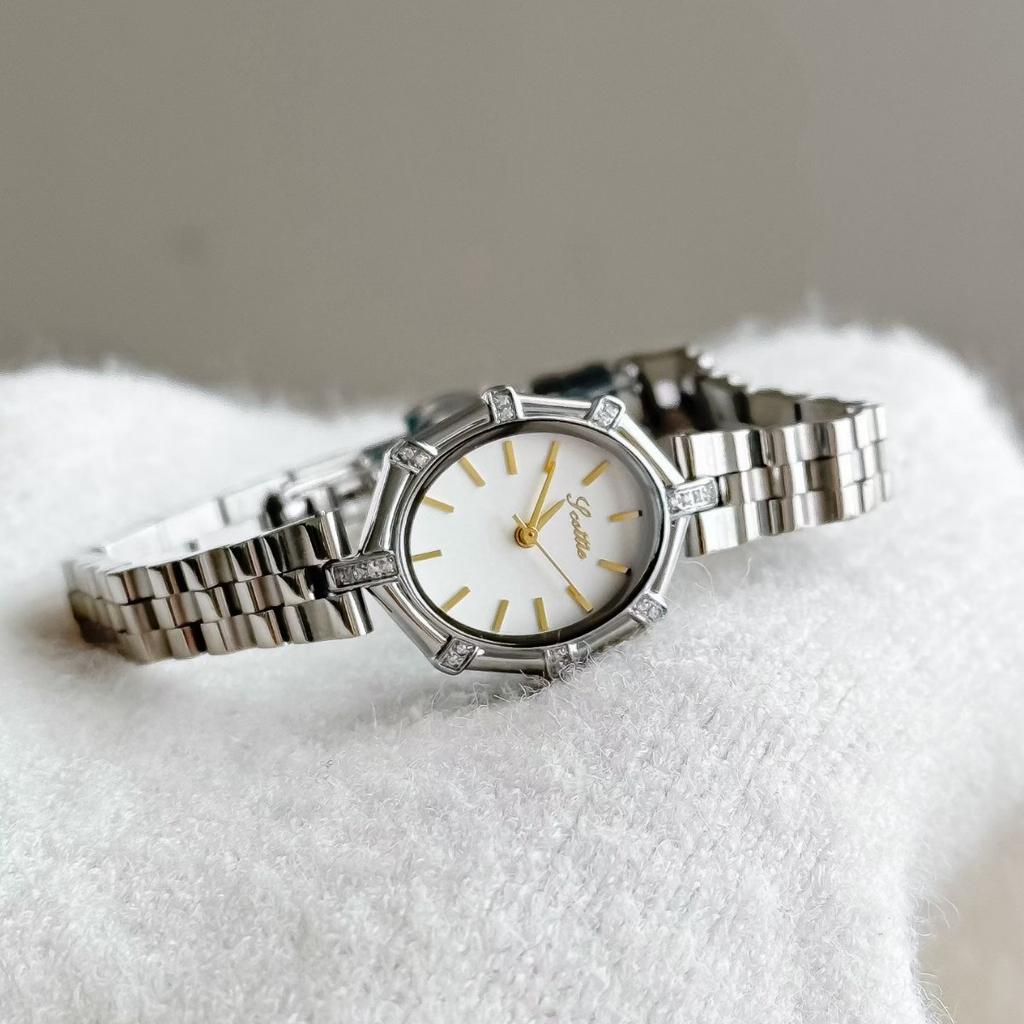 9852 Steel Strap Watch Octagonal Retro Women's Watch Fashion Small Dial