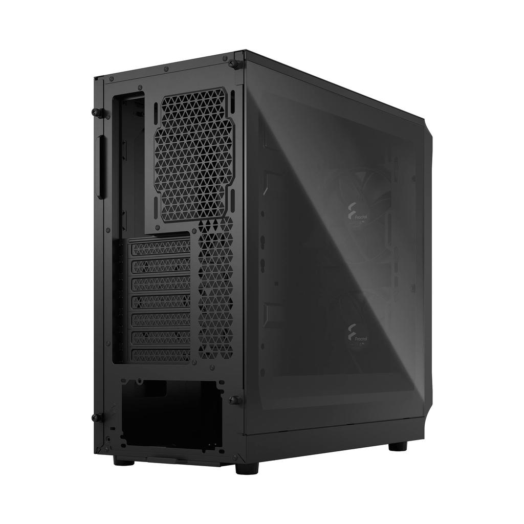 Корпус для ПК Fractal Design Focus 2 Black TG Clear Tint с панелью из закаленного стекла, ориентированной на воздушный поток, ATX CS8052 FD-C-FOC2A-01