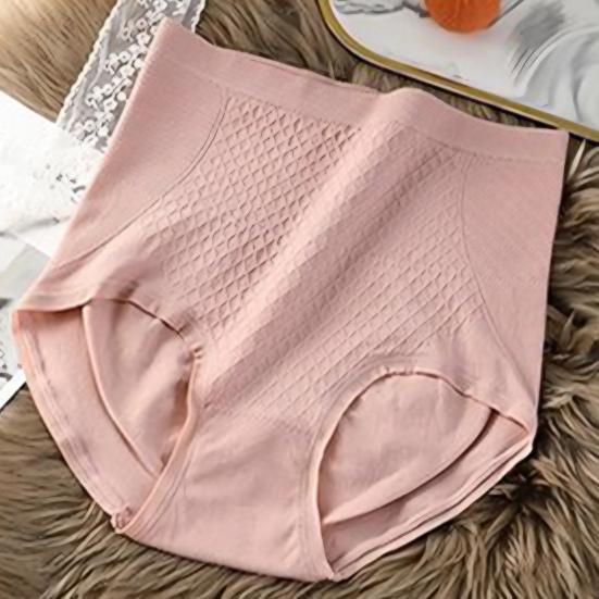 Женское нижнее белье с высокой талией, утягивающее живот, компрессионные трусы с полным покрытием, женские бесшовные эластичные трусы