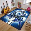 C-Chelsea Printed Area Rug Carpet for Bedroom Living Room Home Decor Rugs Mat Non Slip Mat Rug for Bedside