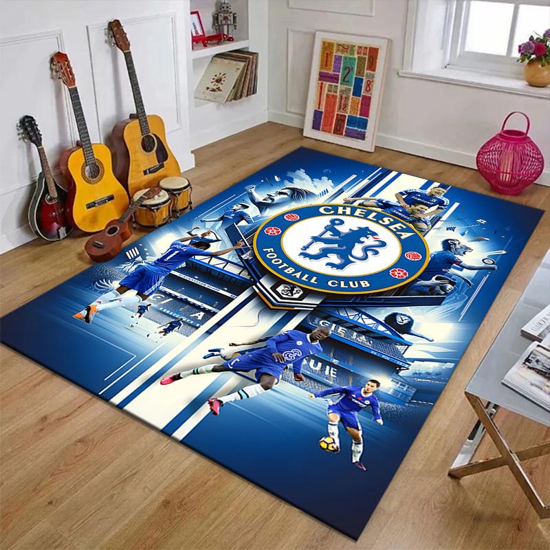 C-Chelsea Printed Area Rug Carpet for Bedroom Living Room Home Decor Rugs Mat Non Slip Mat Rug for Bedside