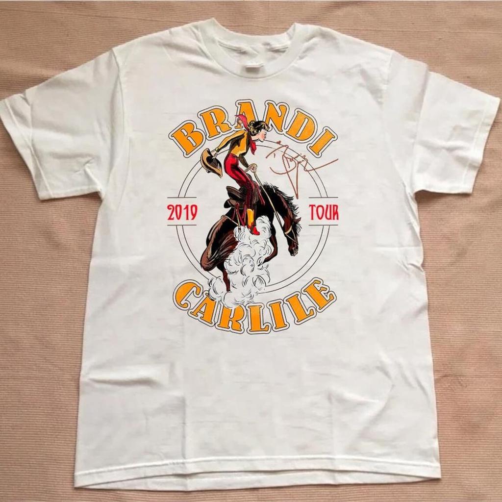 Brandi Carlile 2019 Tour With Signature T-shirt Mens Kids Womens