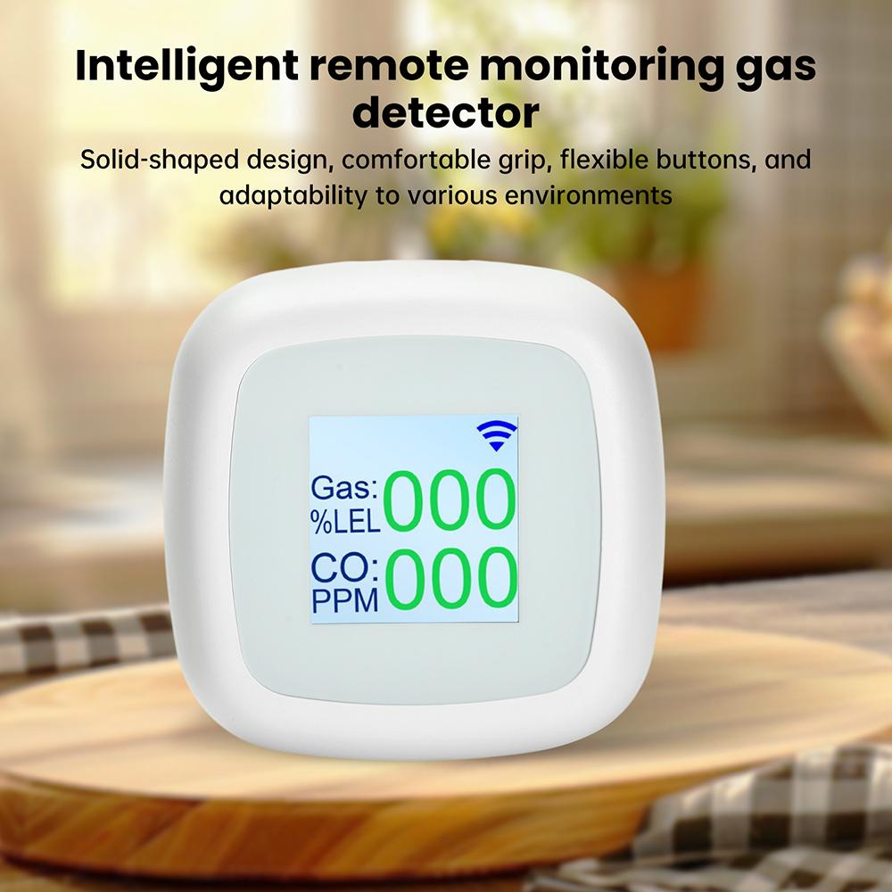 Portable Carbon Monoxide Detector Rechargeable Gas Leak Tester Suitable for use in homes, garages, offices and similar locations
