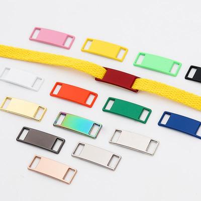 № 8, 2 шт., шнурки с пряжкой, украшения для обуви, комплекты кроссовок, металлическая пряжка, стильная и подходит для всех видов плоских шнурков