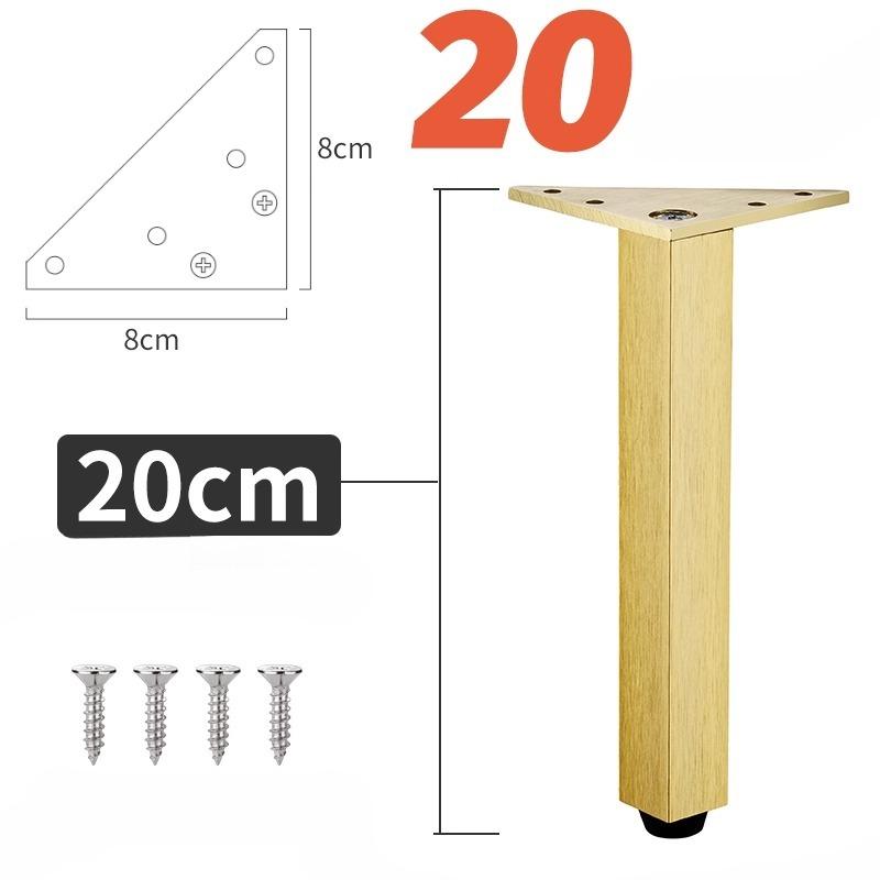 4PCS Hardware Feet Accessories Adjustable Furniture Legs Metal Supporting Foot for Coffee Table Cabinet Chair Sofa Bed Furniture