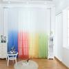 Yousheng прозрачная драпировка подзор, современный градиент цвета, тюлевая занавеска для окна, декор для спальни