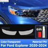 Car Headlight Protection Transparent Anti-Scratch Protective Film TPU Stickers For FORD Explorer 2016-2024 Accessories