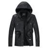 Autumn and Winter New PU Leather Jacket for Men, Medium-length Top Layer Windbreaker, Men's Cowhide Windbreaker Jacket, Large Size Top for Men