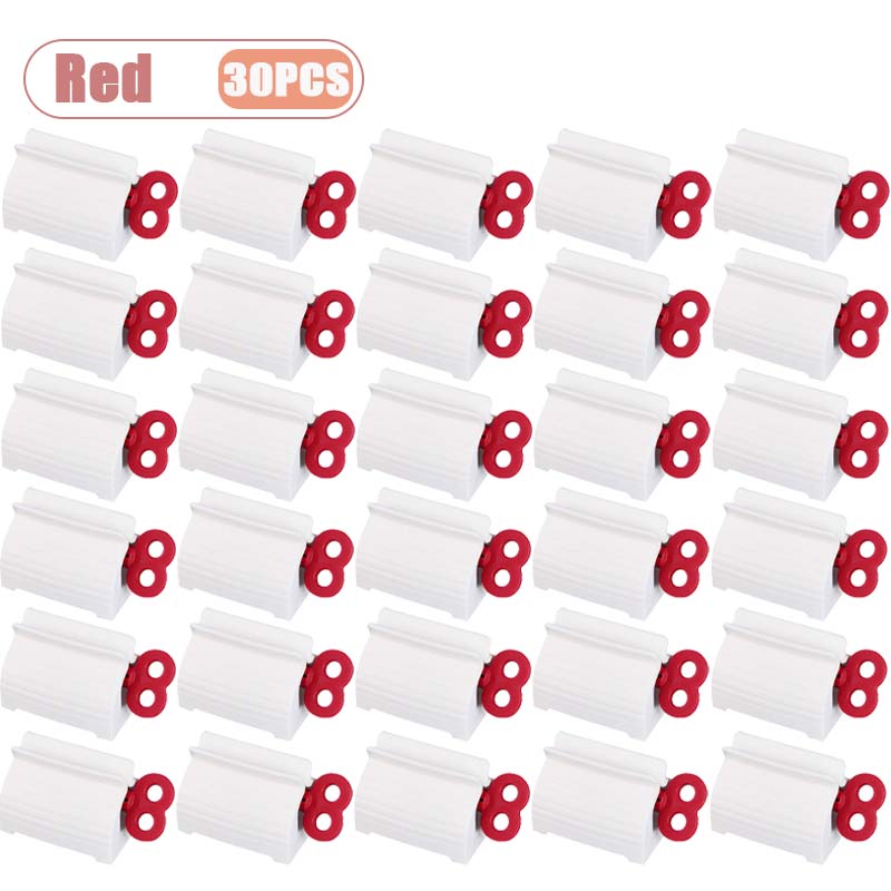 1-30 шт. Выдавливатель зубной пасты Ручной роликовый дозатор для ленивых людей Батарея не требуется Универсальная посадка для тюбиков