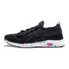 Asics Hypergel Удобные низкие кроссовки для бега Женские кроссовки Черные 1022A013-001