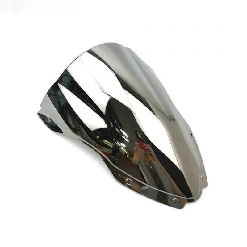 For Kawasaki ZX10R Racing Screen ZX 10R 2016 2017 2018 Black ZX-10R Windshield WindScreen Double Bubble 16 17 18 19
