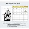 Обувь для питомцев Водонепроницаемая Оксфордские Ботинки для питомцев Обувь Светоотражающая Мягкая 4 шт./компл. Для Кошек Собак Чехол для лап собаки Товары для питомцев Противоскользящие Аксессуары