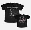 Футболка с логотипом козла Bathory (двусторонний)