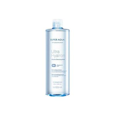 Super Aqua Ultra Hyalron Мицеллярная очищающая вода 500 мл