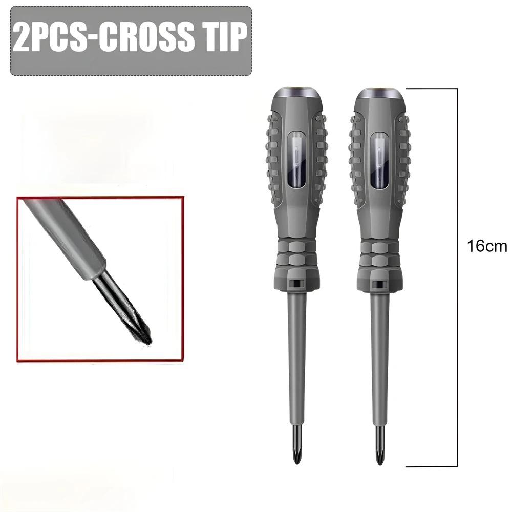 Profession Electrician Screwdriver Zero Line Induction Voltage Test Pen Multifunctional Electricians Screwdrivers Handheld Tools