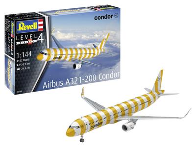 Немецкий уровень Airbus Condor Пластиковая модель 03788 1/144 A321-200