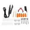 Hair Extension Iron Kit Constant Temperature Adjustable Hair Connector Tools for Home Salon EU Plug