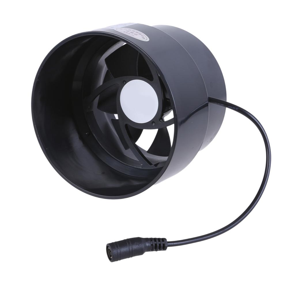 Энергоэффективный 12 В канальный вытяжной вентилятор с редуктором 110 мм на 100 мм, подходящий для ванной комнаты, кухни, домика для домашних животных со скоростью 3600 об/мин