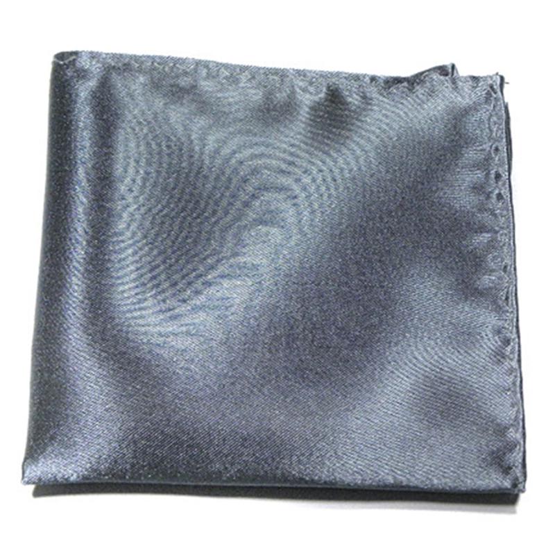 Men's 20x20cm Decor Suit Hankies Pocket Towel Silk Satin Pocket Squared Handkerchief