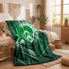 Werder Bremen Football Print Flannel Blanket Soft Warm Sofa Bed Throw Blanket For Home Office Bedroom