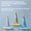 3 in 1 Spray Squeegee Window Cleaning Squeegee Streak-Free Shine Multi Function Glass Mirror Household Window Spray Cleaner Tool
