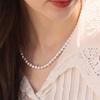 Dana Burton [925 Silver] Charlotte Glass Pearl Necklace_6mm Pearl