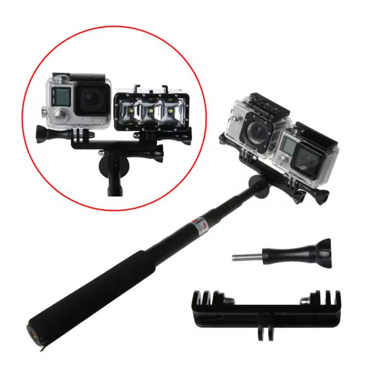 Набор с двойным креплением 1/4'' Винтовой адаптер для GoPro Hero 13 12 11 10 9 8 5 Insta360 SJCAM AKASO DJI OSMO Action Camera Аксессуары