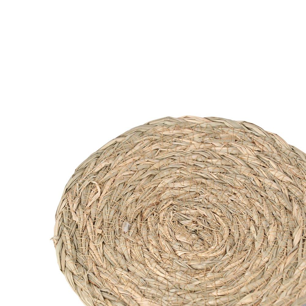 Round Corn Hull Home Heat Insulation Dinner N1N Coaster Placemat Table Pads Home Decor