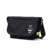 Оригинальная сумка-мессенджер MP1606JRFZPLVLNYCITY из нейлона с клапаном JR, карманом на молнии, виниловой подкладкой, NEW YORK CITY, черный цвет [Manhattan Portage] [официальный]