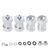 For Tamiya CW-01 CW01 Lunch Box Midnight Pumpkin Monster Beetle WR02 Upgrade Parts Accessories Metal 12mm Wheel Hex Hub Adapter