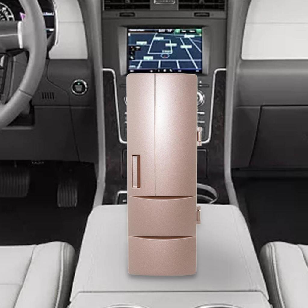 Универсальный автомобильный холодильник USB мини-холодильник портативные охладители и подогреватели для путешествий общежития вождения еды напитков