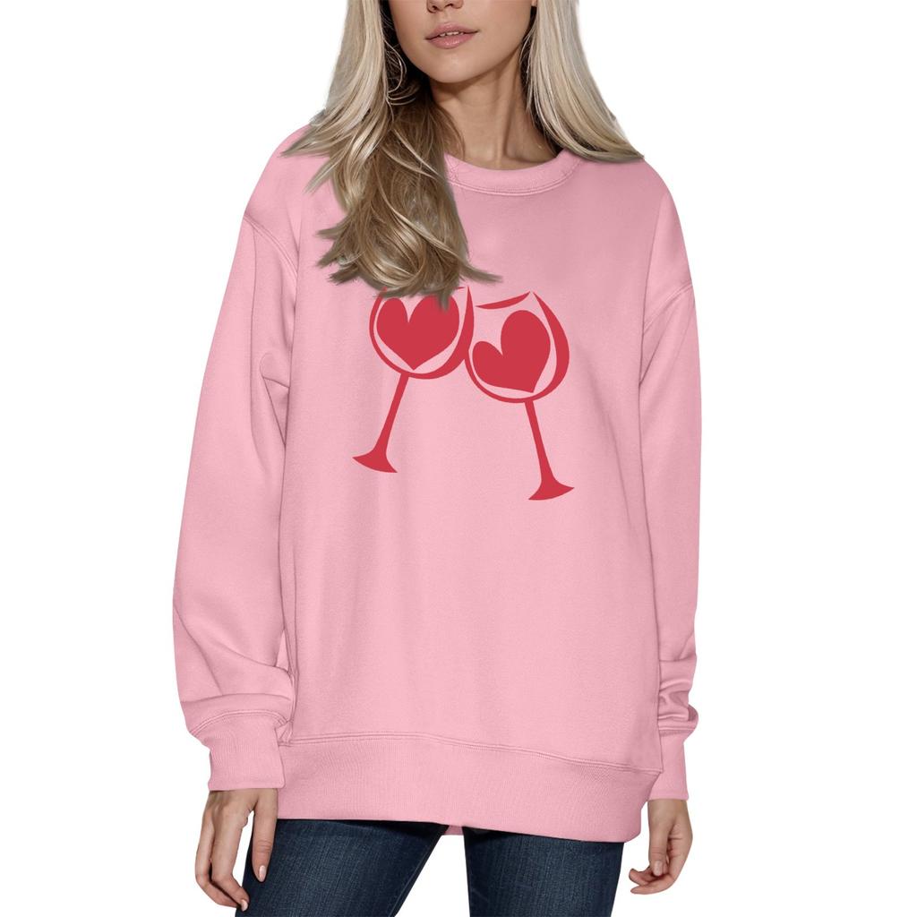 Женский модный принтованный свитер с длинным рукавом и круглым вырезом