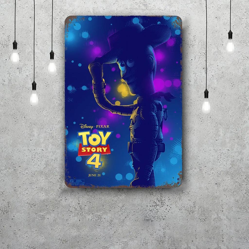 MINISO The Pixar Story Funny Bar Metal Sign, Retro Plaque, Vintage Sign, Alcohol Drinker, Pub, Club, Kitchen Wall Decoration