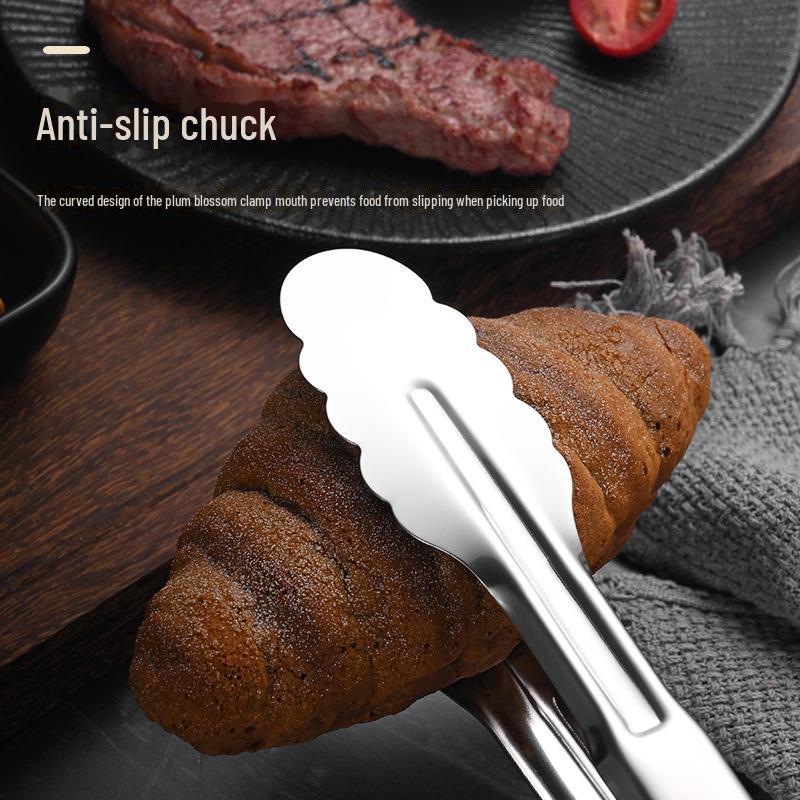 Немагнитный зажим для хлеба и барбекю из нержавеющей стали для использования дома или в ресторане