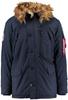 Winter Jacket Alpha Industries Polar Jacket (123144) Rep.blue