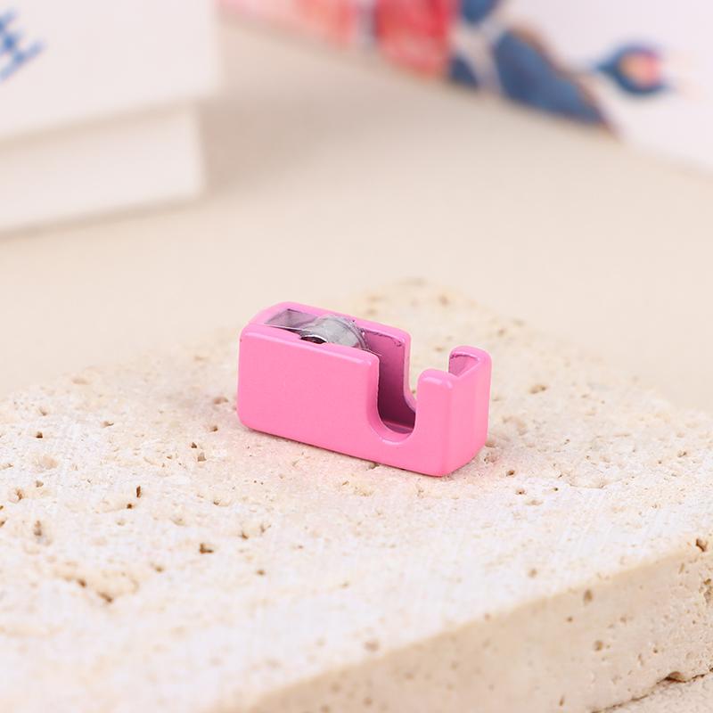 1/12 кукольный домик диспенсер для скотча кукольный домик мини-резак для скотча кукольный домик канцелярские принадлежности декор офис школа ролевые игры игрушка