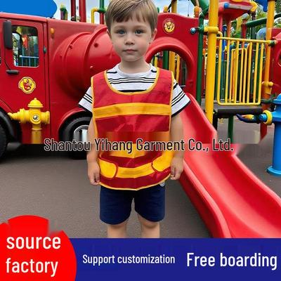 Детский костюм полицейского и пожарного для ролевых игр, жилет и аксессуары