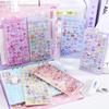 1 Sheet Funny Sweet Small Animal 3D Relief Stickers Scrapbooking Diy Diary Decoration Journaling Stationery Kawaii Decals
