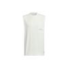 Спортивный повседневный жилет без рукавов с круглым вырезом и карманом с буквами, мужские топы Han-Jade-White JP2642