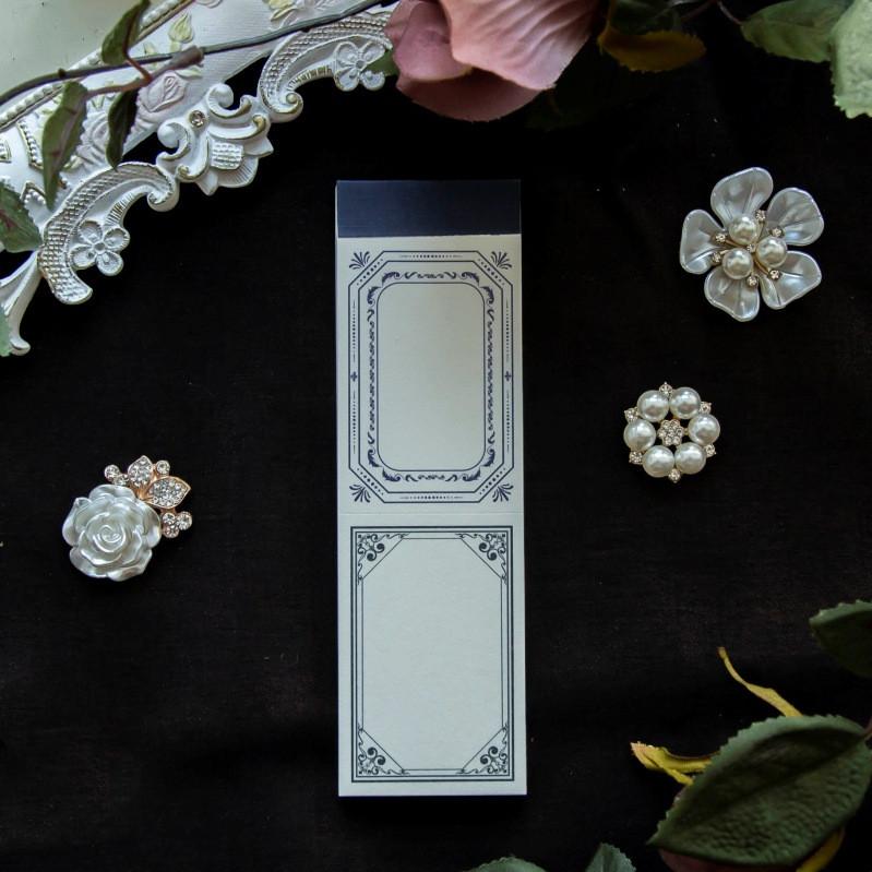 50 листов/лот блокноты для заметок ретро цветок Византии мусорный журнал наклейки для скрапбукинга офисные школьные канцелярские принадлежности