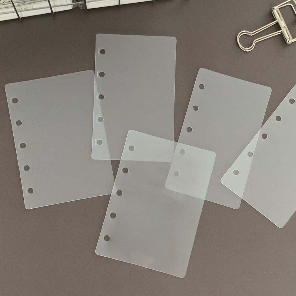 10pcs M5 A8 Spiral Binder Divider Page Separator  Stationery