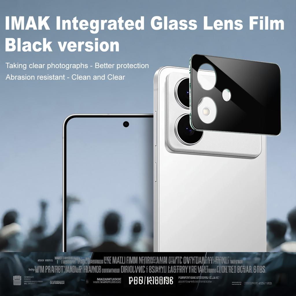 For Samsung Galaxy S26 Edge 5G Glass IMAK High Definition Glass Lens Film Black Version