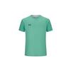 Simple Logo Print Breathable Crew Neck Short Sleeve Jersey T-Shirt Unisex T-Shirt Green 24500509-396