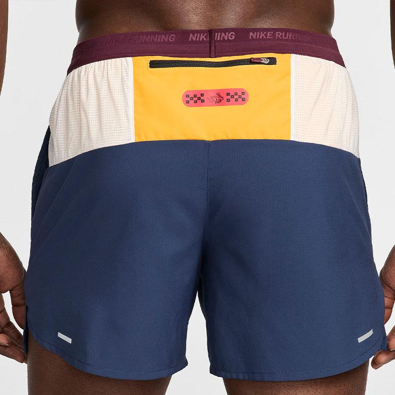 Nike Сухие 5-дюймовые шорты для бега с подкладкой мужские шорты темно-синие HF4562-410