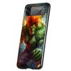 Game S-Street F-FighterS Cover Phone Case For Samsung Galaxy Z Flip 7 6 5 4 3 5G Flip7 Flip6 Flip5 Flip4 Flip3 Black Fundas Shel