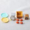9Pcs/Set 1/12 Dollhouse Miniature Kitchen Scale Egg Doll House Accessories Toy