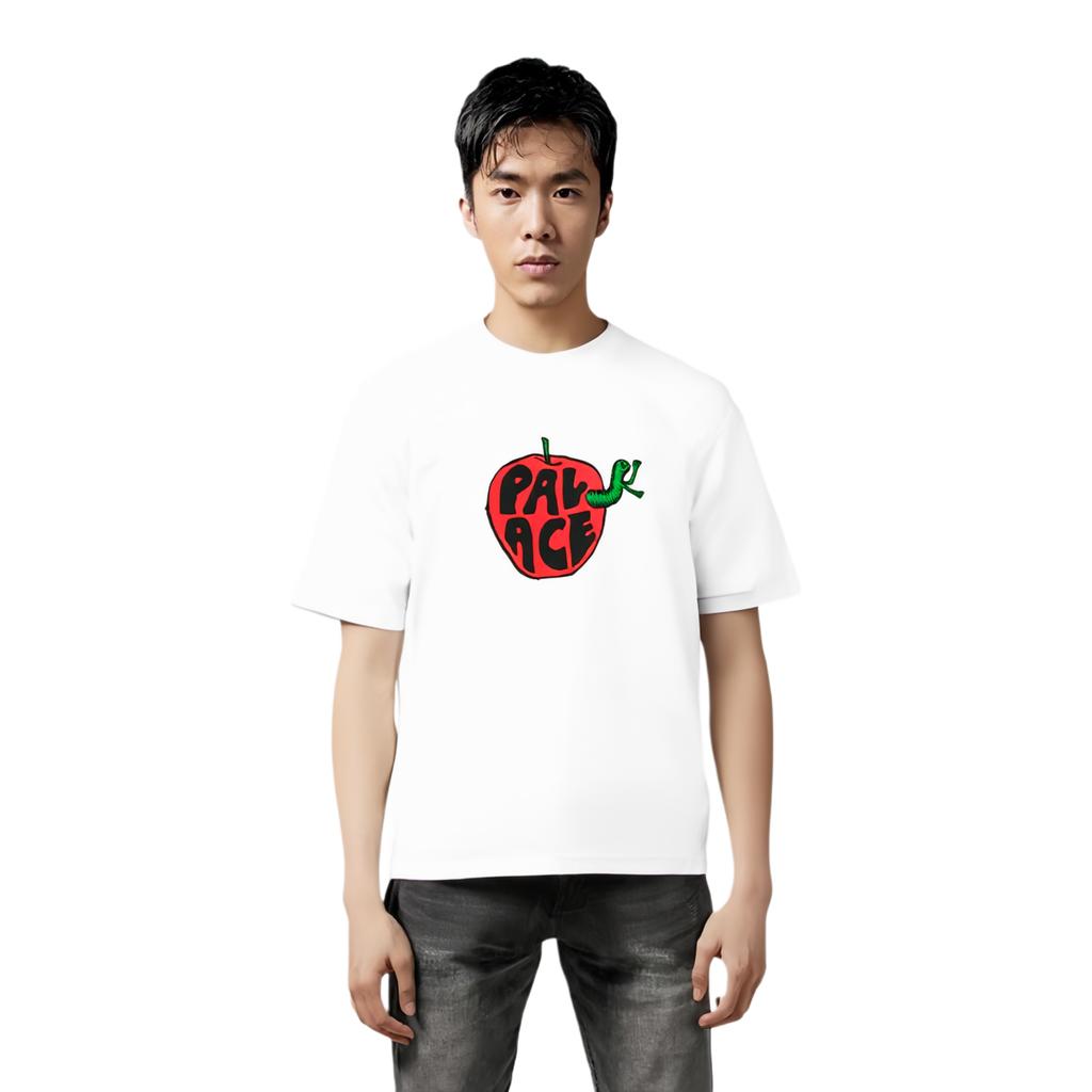 Palace Белая футболка Bad Apple Унисекс Топы P28TS155