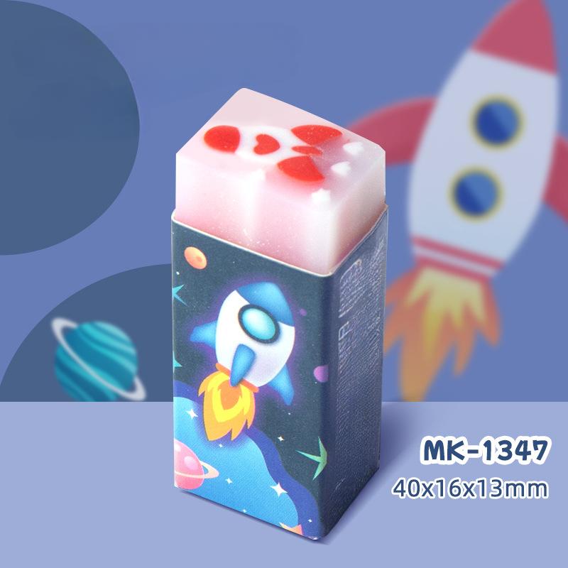 1 Piece Cute Eraser For Student Kawaii Cartoon Animal Pencil Eraser Lovely Stationry Durable Eraser Student School Supplies